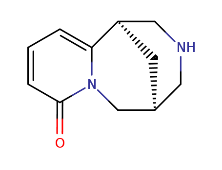 (-)-Cytisine
(1R,5S)-1,2,3,4,5,6-Hexahydro-1,5-Methano-8H-Pyrido[1,2-A][1,5]Diazocin-8-One